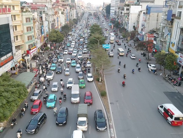 Dự kiến mở rộng gấp đôi đường Láng và xây đường trên cao Ngã Tư Sở - Cầu Giấy