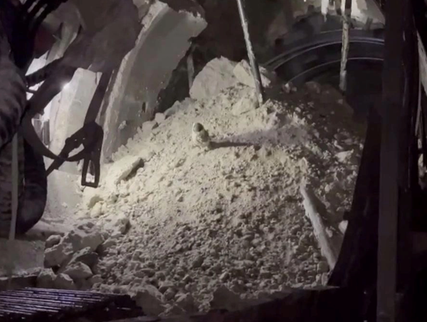  Sạt lở hầm đường sắt Chí Thạnh qua Phú Yên