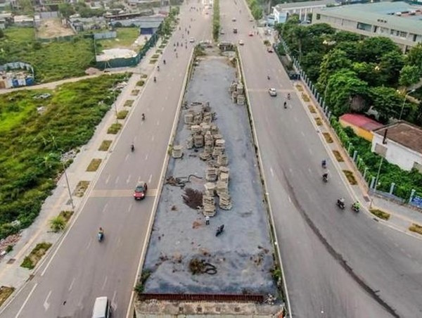 Tiếp tục xin gia hạn thời gian hoàn thành đại lộ Chu Văn An tại huyện Thanh Trì