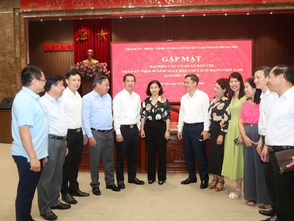 Báo chí luôn đồng hành cùng với sự phát triển của Thủ đô