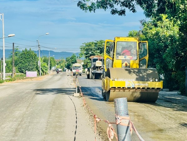 Quảng Nam đốc thúc tiến độ dự án nâng cấp Quốc lộ 14E