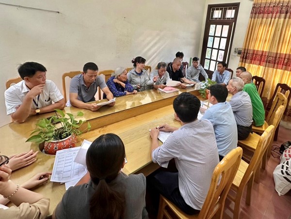 Huyện Thường Tín hoàn thành GPMB phục vụ thi công đường 427 qua xã Hà Hồi