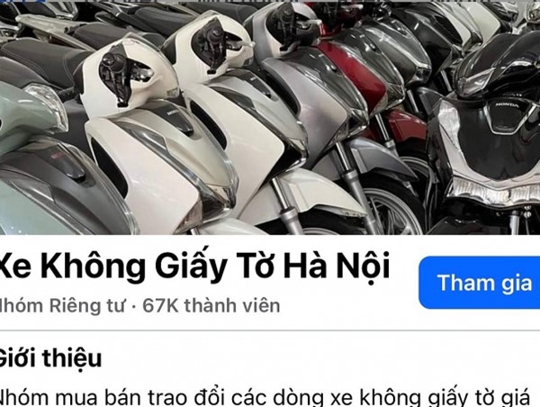 Mua xe không giấy tờ, vừa mất tiền vừa vi phạm pháp luật
