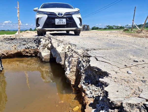 Hà Tĩnh: mất an toàn giao thông tại dự án gần 100 tỷ đồng