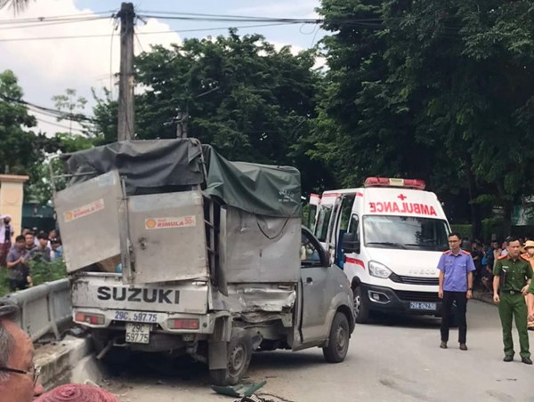 Thông tin mới nhất vụ tai nạn nghiêm trọng làm 4 người chết tại Hoài Đức