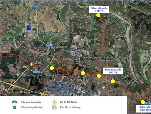 Bắc Ninh: chi gần 1.500 tỷ làm tuyến đường nối liền các khu công nghiệp