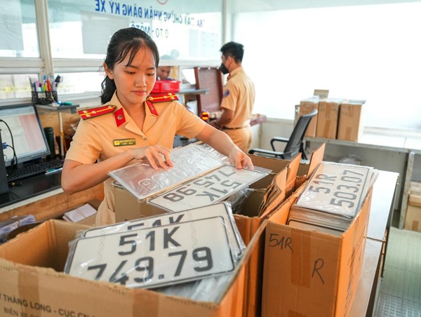 Bộ Công an đề xuất Quy chuẩn kỹ thuật quốc gia về biển số xe