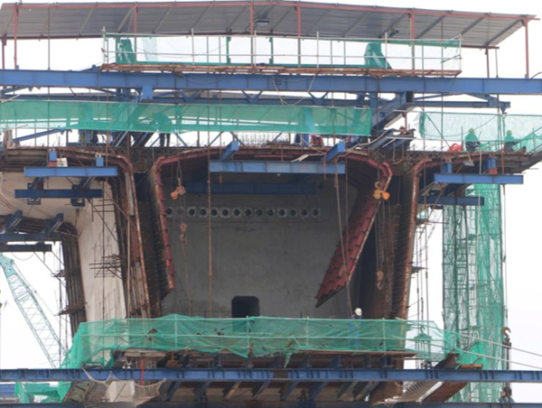 Cầu Đại Ngãi 2 đang vượt tiến độ  ​