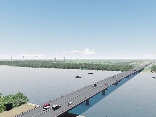 Bến Tre: Chuẩn bị khởi công xây dựng cầu Ba Lai, tổng vốn 2.255 tỷ đồng