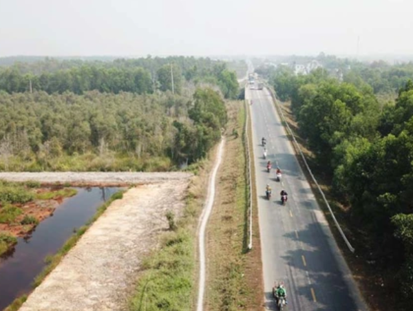 Đường dẫn đấu nối vào Quốc lộ N2 thuộc thẩm quyền quản lý, đầu tư của tỉnh Long An