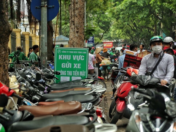 Các điểm trông giữ xe: phải bảo đảm tiêu chí “2 không, 1 có”