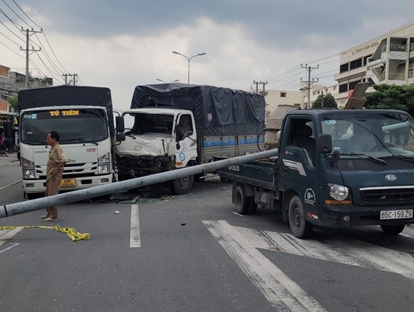 Kẻ cướp xe tải gây tai nạn liên hoàn tại Cần Thơ dương tính với ma túy