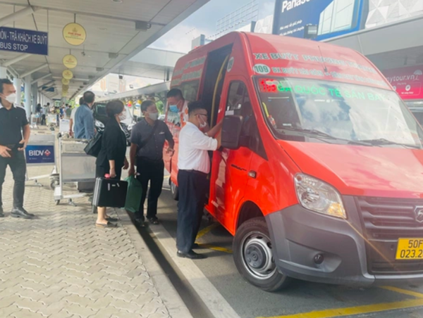 Mở 14 tuyến buýt 24/24 giờ giữa sân bay Tân Sơn Nhất - TP Hồ Chí Minh từ cuối tháng 11