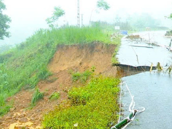 Sửa chữa 4 tuyến quốc lộ ở Hà Giang sau ảnh hưởng mưa bão
