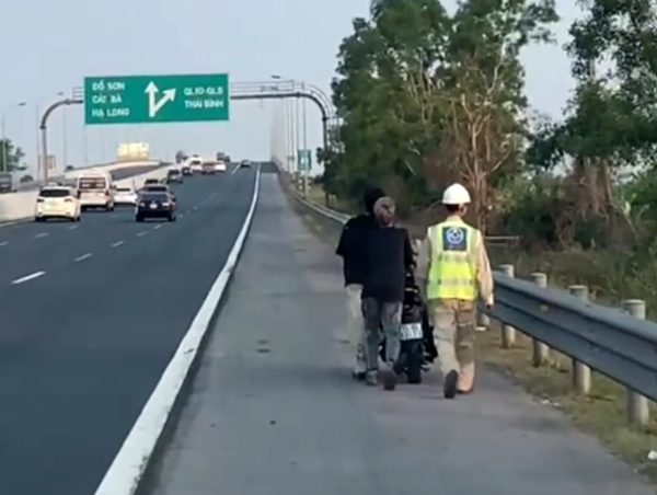 Đi theo Google Maps, thanh niên phóng xe máy lên cao tốc Hà Nội - Hải Phòng