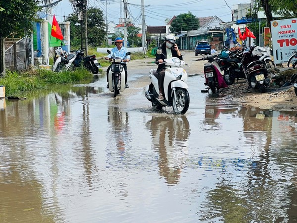 Quảng Nam: ẩn họa từ dự án đường nội thị thi công chậm tiến độ