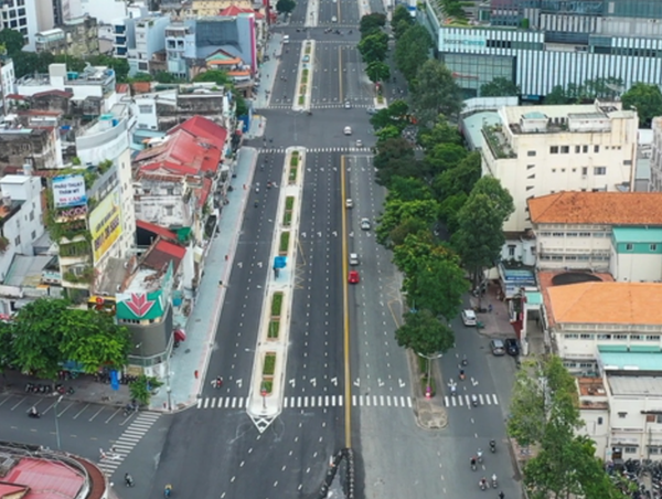 TP Hồ Chí Minh: điều chỉnh giao thông đường Lê Lợi và Nguyễn Huệ từ nay đến 9/12