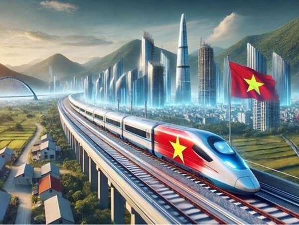 Quốc hội thông qua chủ trương đầu tư Dự án đường sắt tốc độ cao Bắc - Nam