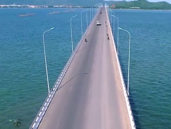 Bình Định: phân luồng giao thông tạm thử tải cầu Thị Nại ngày 15/12