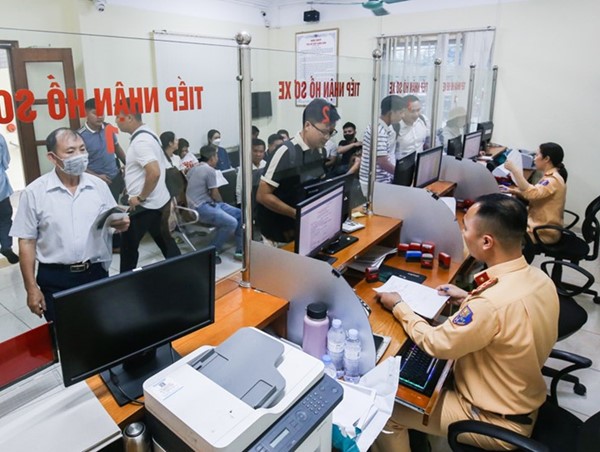 Thủ tục hành chính được sửa đổi, bổ sung trong đăng ký, quản lý phương tiện