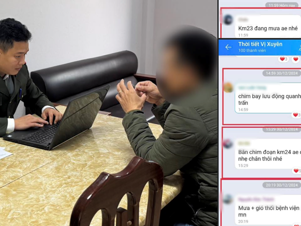 Hà Giang: Xử phạt người lập nhóm Zalo “Thời tiết Vị Xuyên” báo chốt CSGT