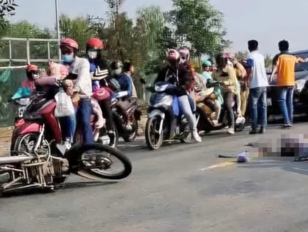 2 anh em gặp nạn ngã ra đường bị xe tải cán tử vong trên đường về quê đón Tết