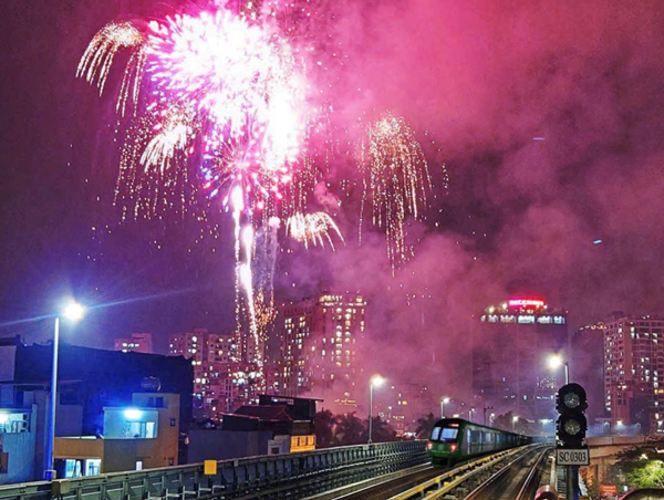 Đường sắt đô thị Hà Nội vận chuyển gần 75.000 lượt khách trong dịp Tết