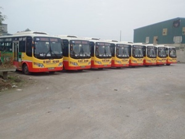 Điều chỉnh biểu đồ và hành trình tuyến xe buýt Nam Định - Hà Nam