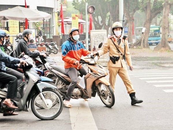 Xử lý 9.032 trường hợp vi phạm giao thông trong ngày 6/2