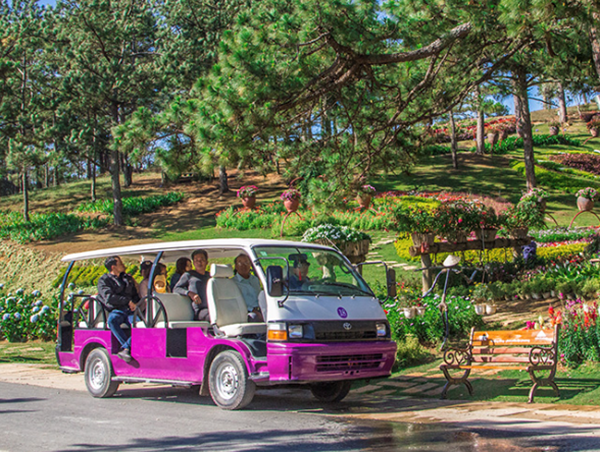 Xe điện du lịch ở Đà Lạt ngừng hoạt động từ ngày 15/2