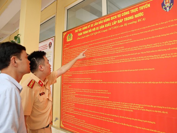 Ưu tiên ứng dụng môi trường điện tử cho cấp, đổi giấy phép lái xe