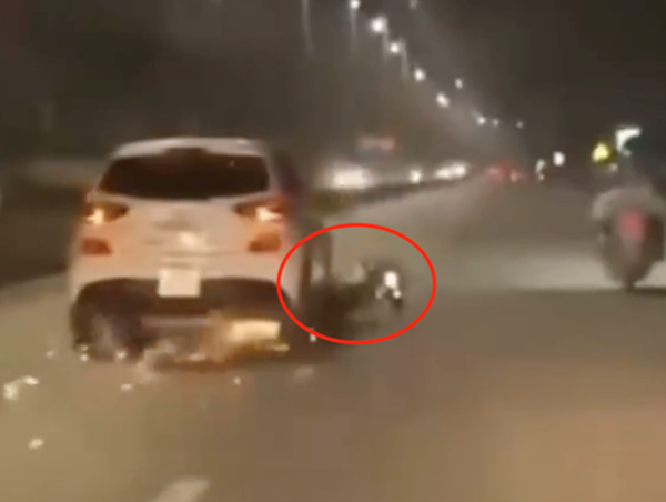 Khởi tố tài xế lái ô tô sau uống rượu gây va chạm, kéo lê xe máy nhiều km