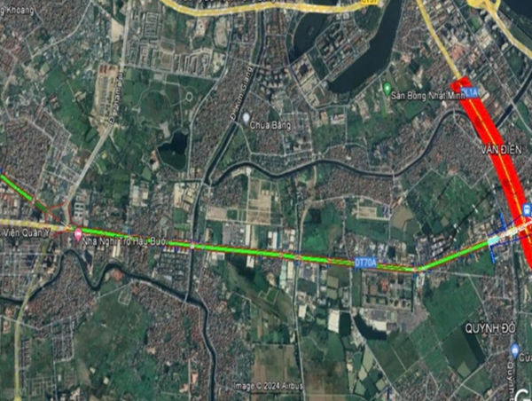 Hà Nội cải tạo, nâng cấp tuyến đường 70, đoạn Hà Đông- Văn Điển- nút giao Tứ Hiệp