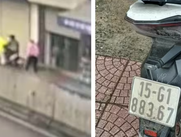 Tạm giữ hình sự người đàn ông điều khiển xe máy tông cảnh sát rồi bỏ chạy