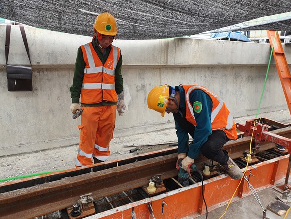 Dự án đường sắt Nhổn - Ga Hà Nội: Giải ngân 355 tỷ đồng cho nhà thầu