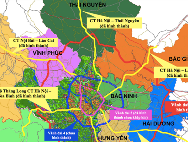 Vành đai 4 - xương sống đưa Vùng Thủ đô cất cánh