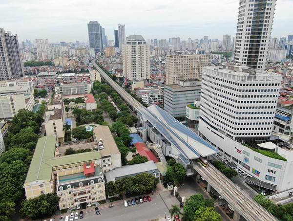 Đường sắt Nhổn - Ga Hà Nội chuẩn bị chạy thử 