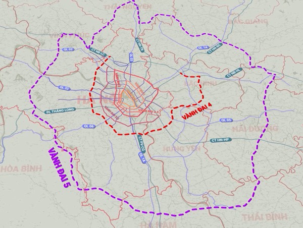 Cỗ máy triển khai Vành đai 4 chạy hết tốc lực