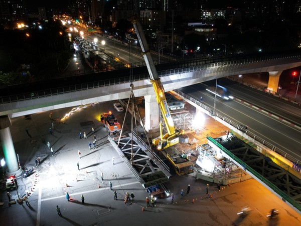 Cầu vượt Mai Dịch: Dự kiến hoàn thành vào tháng 3/2024