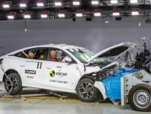 Xe MG 5 bị đánh giá 0 sao về mức độ an toàn