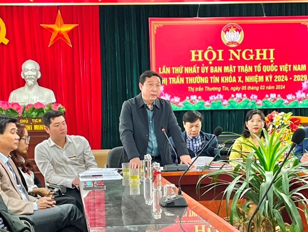 Hàng loạt gia đình ủng hộ huyện Thường Tín thi công mở rộng QL 1A