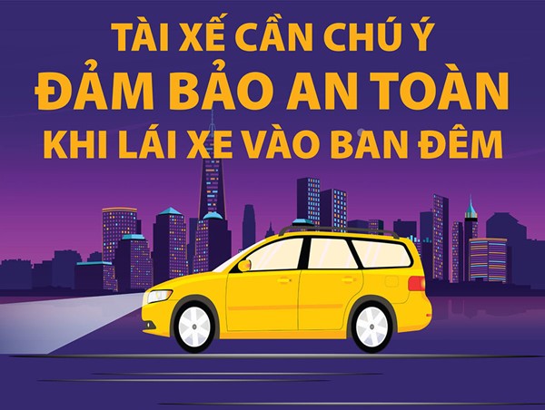 Tài xế cần chú ý điều gì để an toàn khi lái xe vào ban đêm?