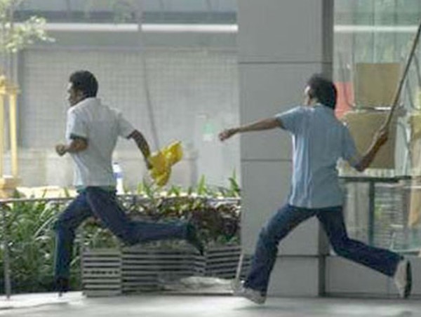 Va chạm giao thông dẫn đến đánh người gây thương tích ở phố An Dương