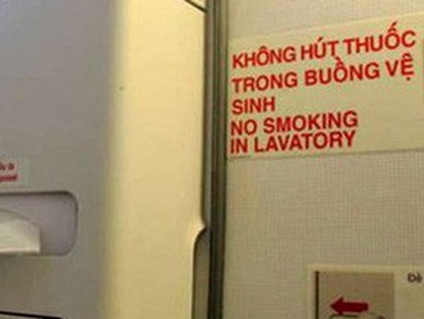 Xử phạt khách nước ngoài hút thuốc trên chuyến bay Hà Nội - Cần Thơ