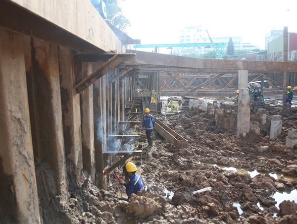 Công ty Thanh Hoa Liên 3 lần bị phạt ở dự án hầm chui Kim Đồng - Giải Phóng