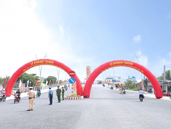 Cần Thơ khánh thành hai cây cầu gần 360 tỷ đồng