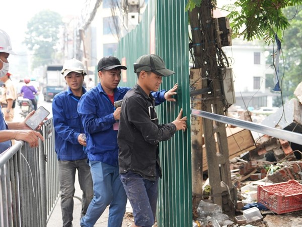 Tiếp tục cưỡng chế giải phóng mặt bằng Dự án nâng cấp đường Xuân Diệu