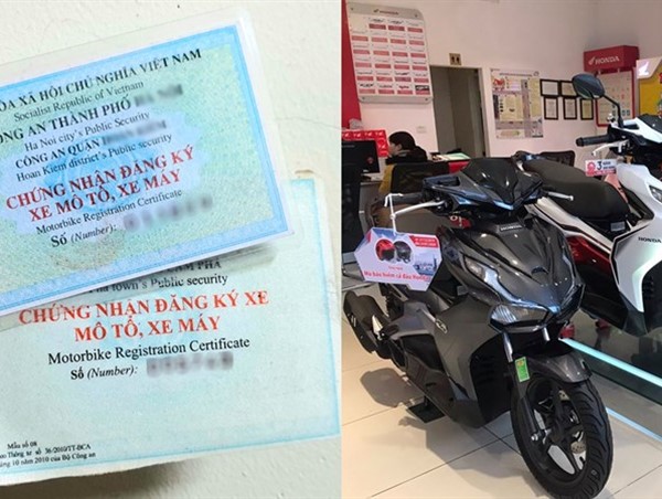 Hơn 1.600 xe đăng ký trực tuyến trên VneID