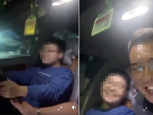 Thực hư clip người đàn ông cho con trai 12 tuổi cầm lái ô tô trên đường