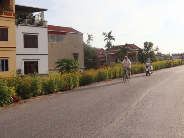 Xây dựng tuyến đường từ đê Tiên Tân đến Trường Mầm non Đan Phượng